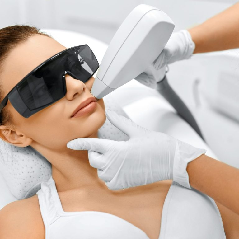 Face Care. Facial Laser Hair Removal. Epilation. Smooth Skin.